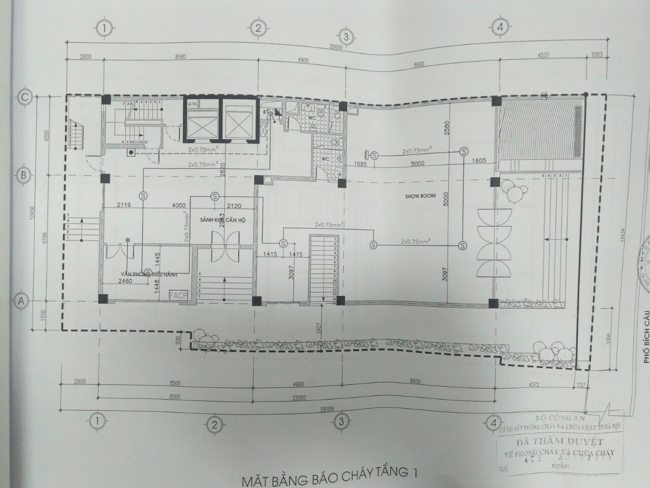 bản vẽ thiết kế hệ thống PCCC