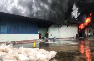 Bình Phước: Cháy lớn ở xưởng điều, thiệt hại khoảng 3 tỷ đồng Bình Phước: Cháy lớn ở xưởng điều, thiệt hại khoảng 3 tỷ đồng