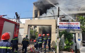 Cháy lớn tại nhà dân ở Tây Ninh Cháy lớn tại nhà dân ở Tây Ninh