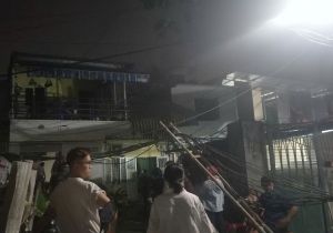 Cháy lớn tại công ty sản xuất nội thất ở Hải Phòng Cháy lớn tại công ty sản xuất nội thất ở Hải Phòng
