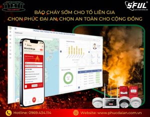Thiết bị cảnh báo cháy – Giải pháp an toàn chủ động cùng Phúc Đại An, Sful và Lora